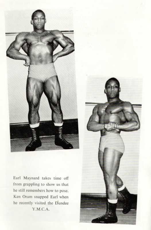 Эрл Мэйнард, Earl Maynard, Фото из журнала "Health & Strength", апрель 1963 год