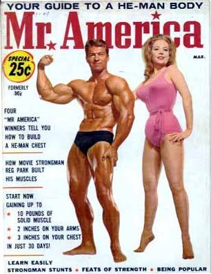 Ларри Скотт, Larry Scott, Обложка журнала Mr America №6, март 1964 года