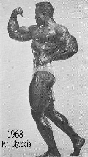 Сержио Олива, Sergio Oliva на турнире Мистер Олимпия 1968