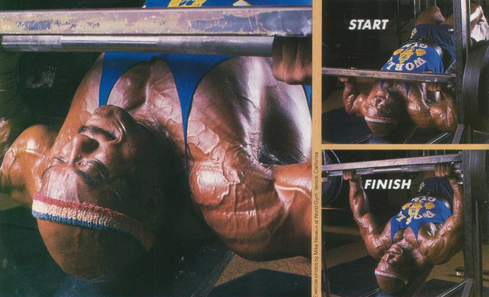 Сержио Олива, Sergio Oliva, Фото из журнала Muscle & Fitness, июль 1988 года