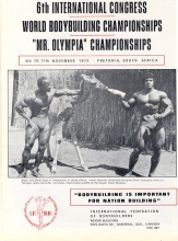 Альберт Беклс Мистер Олимпия 1975