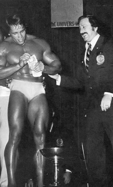 Арнольд Шварценеггер, Arnold Schwarzenegger на турнире Мистер Олимпия 1971