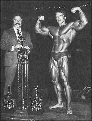 Арнольд Шварценеггер, Arnold Schwarzenegger на турнире Мистер Олимпия 1973