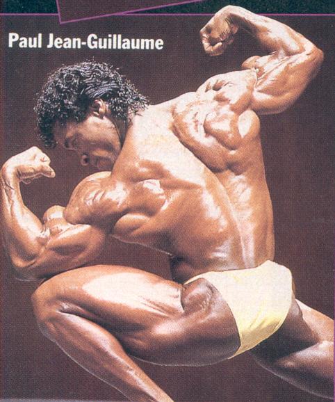 Жан-Поль Гильом, Jean-Paul Guillaume на турнире Мистер Олимпия 1987