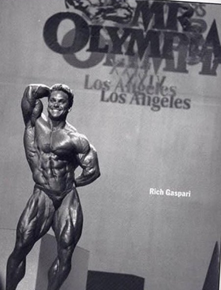 Рич Гаспари, Rich Gaspari на турнире Мистер Олимпия 1988
