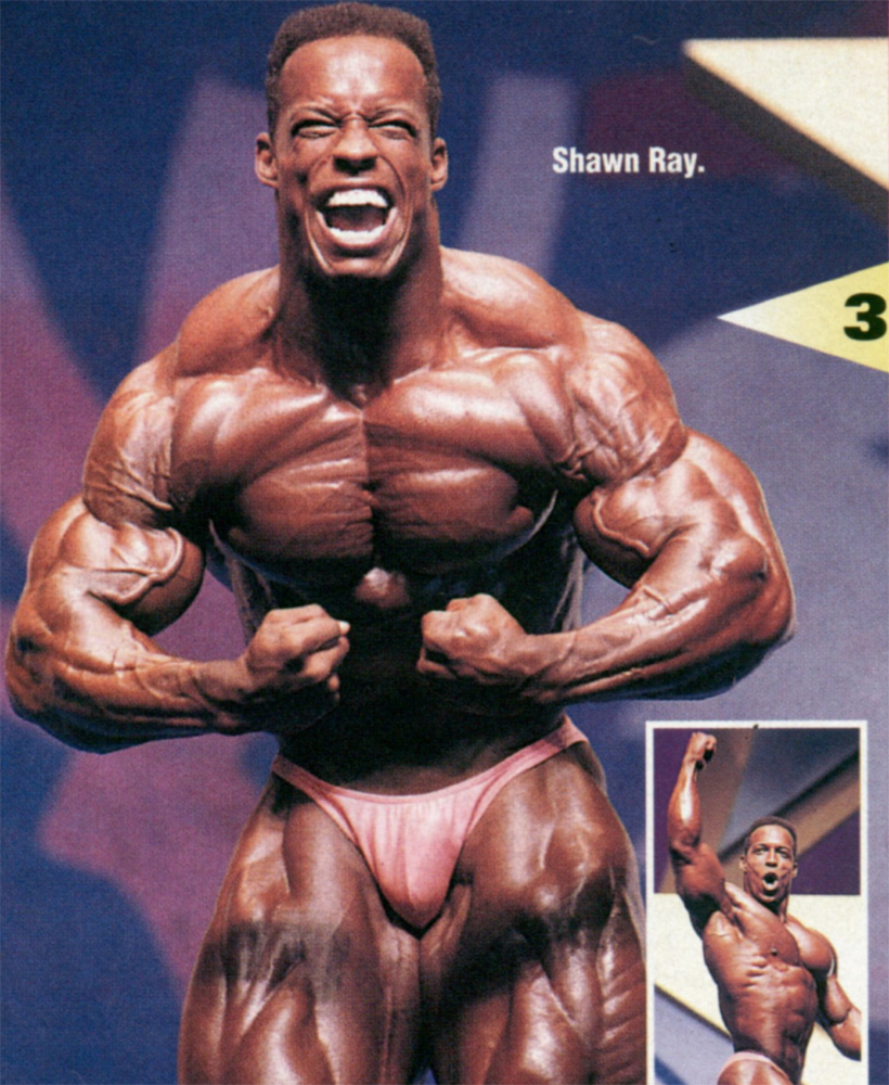Шон Рэй, Shawn Ray на турнире Мистер Олимпия 1993
