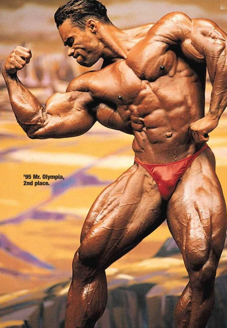 Кевин Леврон, Kevin Levrone на турнире Мистер Олимпия 1995