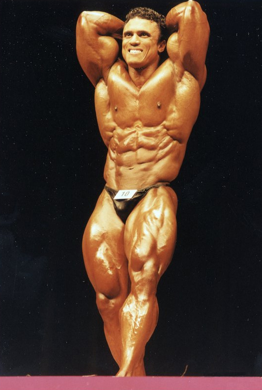 Чарльз Клермонт, Charles Clairmonte на турнире Мистер Олимпия 1995