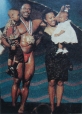 Вместе с женой Ширли, дочерью Олимпия и сыном Джошем