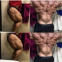 Lui posted this collage of @big_ramy 4 weeks out. What do you think?
