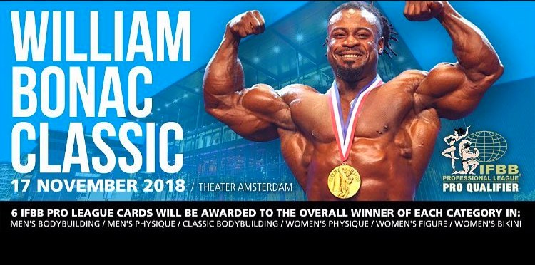 турнир William Bonac Classic 2018 IFBB