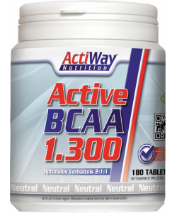 ActiWay Nutrition Active BCAA 1.300 (180 таблеток, 60 порций)