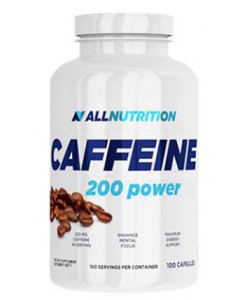 AllNutrition Caffeine 200 power (100 капсул, 100 порций)