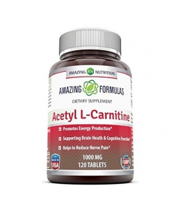 Amazing Nutrition Acetyl L-carnitine (120 таблеток, 120 порций)