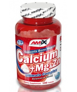 Amix Calcium + Mg & Zn (100 таблеток)