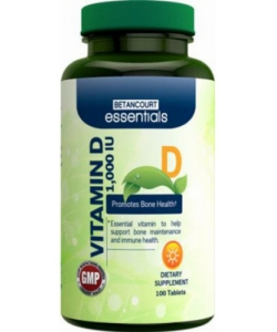 Betancourt Nutrition Vitamin D 1,000 IU (100 таблеток)