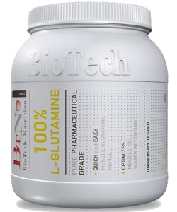 BioTech 100% L-Glutamine (240 грамм)