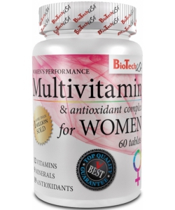 BioTech USA Multivitamin & antioxidant complex for WOMEN (60 таблеток)