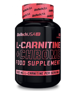 BioTech USA Nutrition L-Carnitine + Chrome (60 капсул, 30 порций)