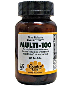 Country Life Multi-100 (30 таблеток)