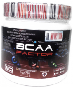DL Nutrition BCAA Factor (500 грамм, 50 порций)