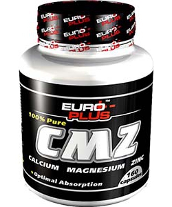 Euro Plus CMZ (Calcium, Magnesium, Zinc) (160 капсул)