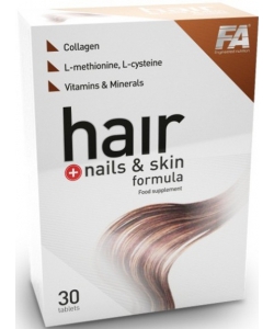 Fitness Authority Hair + Nails & Skin Formula (30 таблеток)