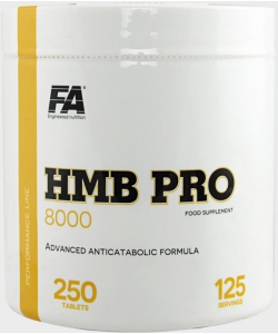 Fitness Authority HMB PRO 8000 (250 таблеток, 125 порций)