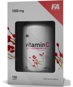 Fitness Authority Vitamin C with rose hip extract (100 таблеток)
