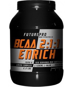 Future Pro BCAA 2:1:1 Enrich (1000 грамм, 100 порций)