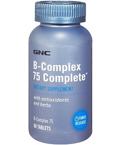 GNC B-Complex 75 Complete (60 таблеток)