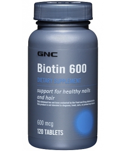 GNC Biotin 600 (120 таблеток)
