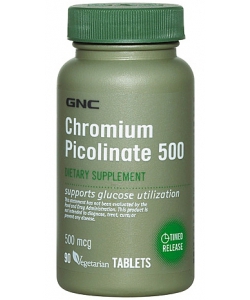 GNC Chromium Picolinate 500 (90 таблеток)