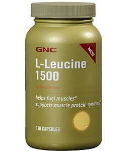 GNC L-Leucine 1500 (120 капсул, 40 порций)
