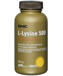 GNC L-Lysine 500 (100 таблеток)