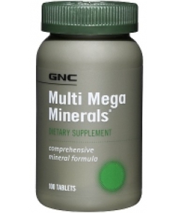 GNC Multi Mega Minerals (100 таблеток, 50 порций)