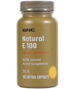 GNC Natural E 100 (100 капсул)