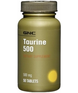 GNC Taurine 500 mg (50 таблеток)