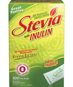 Herbal Authority Stevia with Inulin (100 пак., 100 порций)