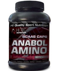 Hi Tec Nutrition Anabol Amino BCAAS Caps (200 капсул, 20 порций)