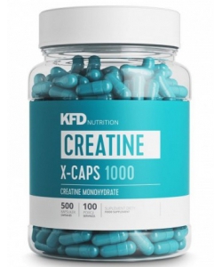 KFD Creatine 1000 X-CAPS (500 капсул, 100 порций)
