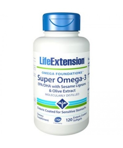 Life Extension Super Omega 3 (120 капсул, 60 порций)