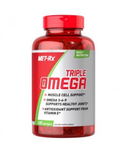 Met-Rx Triple Omega 3-6-9 (240 капсул, 120 порций)