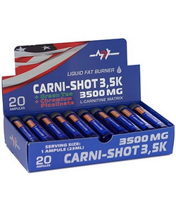 MEX Muscle Excellence Carni-Shot 3500 mg 20x70 ml (1400 мл)