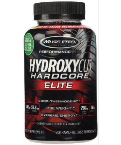 MuscleTech Hydroxycut Hardcore Elite (200 капсул)