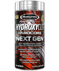 MuscleTech Hydroxycut Hardcore Next Gen (100 капсул)