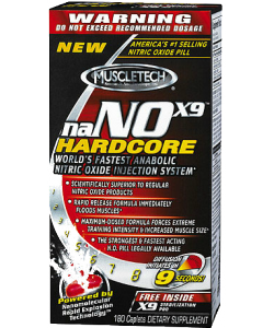 MuscleTech naNOX9 Hardcore (180 капсул, 60 порций)