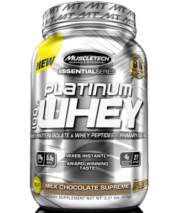 MuscleTech Platinum 100% Whey Essential Series (910 грамм, 26 порций)