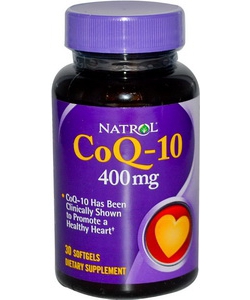 Natrol Co Q-10 400 mg (30 капсул, 30 порций)