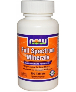 NOW Full Spectrum Minerals (100 таблеток)
